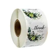 500PCS Kawaii Green Bow Arrow Labels Thank You Sticker Sealing Paper Stickers Stationery & Office Supply Decoration Scrapbooking