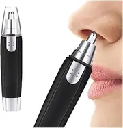 Electric Nose Hair Trimmer, Unisex Nose Hair Cleaning Tool, Black Color Ear & Nose Hair Clipper, Personal Care Tool