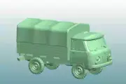 1/72 Russian Post War 452 UAZ Pick Up. Painted Resin. 2600+ Models On Offer