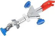 FELTECHELECTR 3 Three-jaw Clamp Claw Clip Adjust Jaw Clamp Condenser Holder Test Tube Clamp Labs Retort Stand Clamp Iron Silver