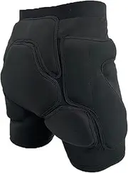 [Topeter] Protective Padded Shorts Hip Butt Padded Short Pants Butt Tailbone Protection Shorts