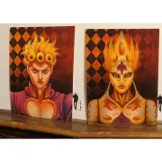 Giorno & Golden Experience Jojo's Bizarre 3D Lenticular Motion Anime Poster