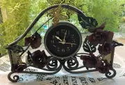 FIGI GRAPHICS - CLOCK - PATINA ROSE (GOLD)