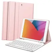Keyboard Case for iPad 9th / 8th / 7th Generation (2021/2020/2019) Rose Gold