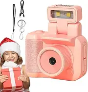 Small Retro Camera - Retro 1080p Snap with LED Flash Light | Multifunctional Small Video Camera Recorder, Portable Compact Vintage Camcorder for Vlogging, Recording
