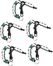 BESPORTBLE 5pcs Golf Score Counter Durable Bead Chain Device Random Colors for Easy Stroke Tracking The Course Random Color