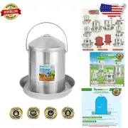 Automatic Chicken Waterer with 0.9mm Metal Thickness - Leak-Proof & Long-Lasting
