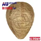 Wasp Nest Decoy Hanging Wasp Repellent 28x22cm Home Yard Supplies (Brown)