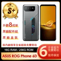 在飛比找momo購物網優惠-【ASUS 華碩】S+級福利品 ROG Phone 6D 5