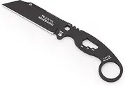 Hydra Buzzard Black Vulture Multi-tool knife made of 1.4116 stainless steel, 80 mm blade and black kydex sheath