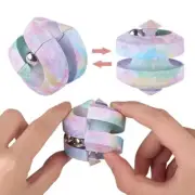 New 2021 Stress Relief Toys Ball Track Autism Anxiety Fidget Toy Graffiti Cube