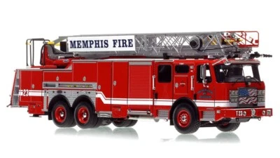 1/50 Fire Replicas Memphis Fire Department 2023 E-One Typhoon Truck 23 Raleigh