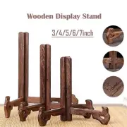 Wooden Display Stand Holder Easels For Plates Photos Tea Tray Home Decoration
