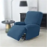 [HAVHAV] Polar Fleece Washable Removable Split Recliner Chair Cover Slipcovers Dog Cat Pet Single Seat Couch Lazy Boy Armchair Sofa Cover (Color : A13 Recliner Cover)