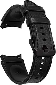[FSARTVBF] Durable Leather Strap Fit For Samsung Fit For Galaxy Watch 4 Watch4 40mm/Watch4 44mm/Watch4 Classic 42mm/Watch4 Classic 46mm Bracelet Strap