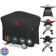 Comnova Grill Cover for Weber Q Grill on Cart - 7112 BBQ Cover for Weber Q300