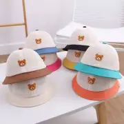 Infant Spring Hat Wide Brim Baby Fisherman Hat Breathable Mesh Bonnet Child Hat