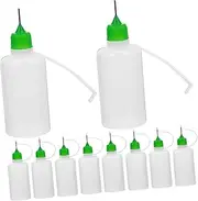 10Pcs Glue Dispenser Bottles Precision Applicator Bottles for Accurate Glue Application Easy Squeeze Design for Control for Projects and Crafts