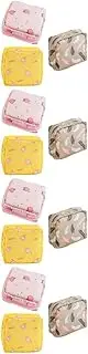 FOMIYES 12 Pcs Sanitary Napkin Storage Bag Period Pad Bags Napkin Disposal Bags Sanitary Napkin Organizer Mini Zipper Pouch Cute Cosmetic Bag Makeup Bag for Purse Napkin Pouch Oxford Cloth