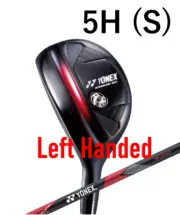 LEFT HANDED 2024 MENS YONEX EZONE GT HYBRID 5H 25° S-FLEX RK-04GT GRAPHITE w/HC