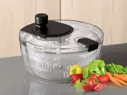 Kleene Salad Spinner 4.2 Qt – Vegetable Dryer, Lettuce Washer & Food Dehydrator