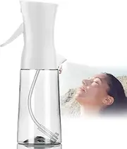 Spray Bottle,Fine Mist Spray for Hair,Ultra-Fine Continuous Spray Bottle for Skincare,Refillable Spray Container,Plant Care,Pet Grooming,Cleaning,Christmas Gift (White)