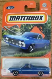 Matchbox 1970 Ford Ranchero Blue #83 Diecast 1:64 NIB