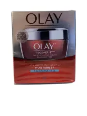 Olay Regenerist Micro-sculpting Fragrance Free Cream Moisturiser 50g day