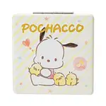 【震撼精品百貨】POCHACCO_帕帢狗~SANRIO 帕恰狗方型隨身雙面鏡(快樂音符)#84954