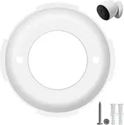 Wall Mounting Plate Replacement for Google Nest Cam Battery (Outdoor or Indoor), Replacement part for Locking Collar / Wall Anchors Compatible with Nest Camera (Nest Cam & Mounting Dome Not Included)