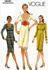 Vogue V8181 Dress Misses Sewing Pattern Uncut Size 10 12 14