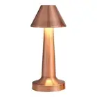 Finish Table Lamp Led Portable Night Light with Dimmable Color Temperature Touch