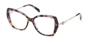 Emilio Pucci EP5191 055 Men's Glasses Tortoiseshell Size 53 - Private Health Rebate - Blue Light Block Available