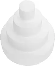 BESPORTBLE Foams Cake Adornment Dummy Wedding Cake Foam for Bakery Model Baking Practice Tool