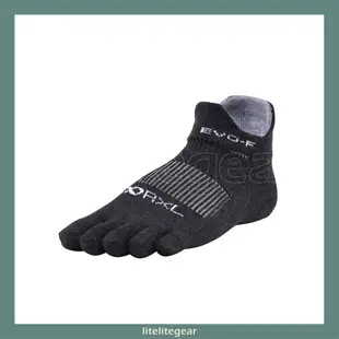 RxL EVO-F 3D 超立體五趾踝襪 木炭黑