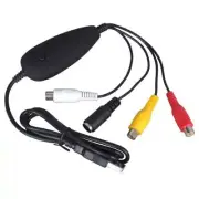 EzCAP172 USB Video Capture Card Grabber VHS DVD AV Record for Win 7 Win10 64bit