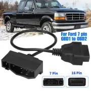 For Ford 7 Pin OBD1 to OBD2 Cable Adapter Code Reader Scanner Engine Repair Tool