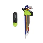 Allen Wrenches Sets, 9pcs Allen Key Set with Ball End & T Handle, Long Arm He...
