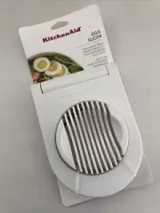 New KitchenAid White Egg Slicer