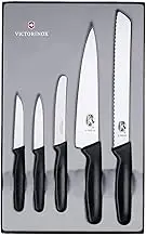 Victorinox Knifes Set Kitchen Knifes Set, Black, 5.1163.5