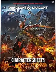 D&D Dungeons & Dragons Character Sheets