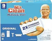 Mr Clean Magic Eraser Original, Cleaning Pads with Durafoam, 9 Count