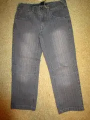 Toddler boys Pumpkin Patch grey denim washed jeans Size 0 NWT