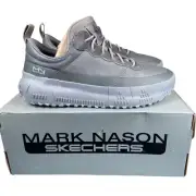 NEW Mens SKECHERS MARK NASON REVO TIVITY Gray Slip On Shoes Size 7