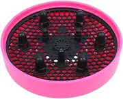 SHERCHPRY Foldable Silicone Hair Dryer Diffuser Pink for Curly Hair Portable Hairdryer Attachment for Frizz Styling