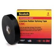 3M 130C High-Voltage Rubber Splicing Electrical Tape, 3/4" X 30' (1 per pack)