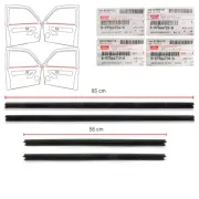 Fits Isuzu D-Max Hi-Lander 2003 08 10 Set 4Dr Lh+Rh Inner Weatherstrip Door Belt