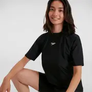 Womens Short Sleeve Swim Tee