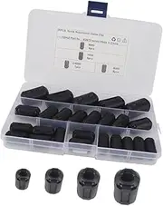 Mipcase 25Pcs Removable Noise Filter Cable Clips for Power USB Mouse Keyboard Headset Video and Audio Cables Ferrite Core Rfi EMI Noise Suppression