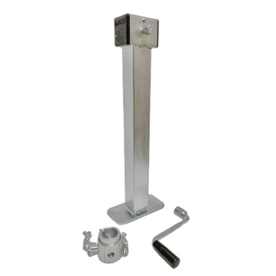 Manutec 1000kg Truck Trailer Jack Drawbar Jockey Stand Tillage 95cm Height